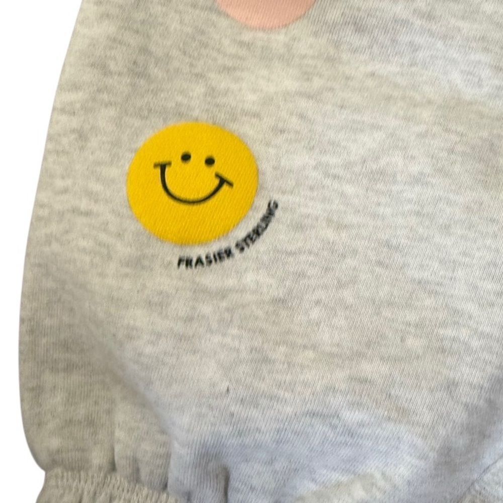 Frasier Sterling Smiley Sweatpants Grey Medium - Picture 5 of 7